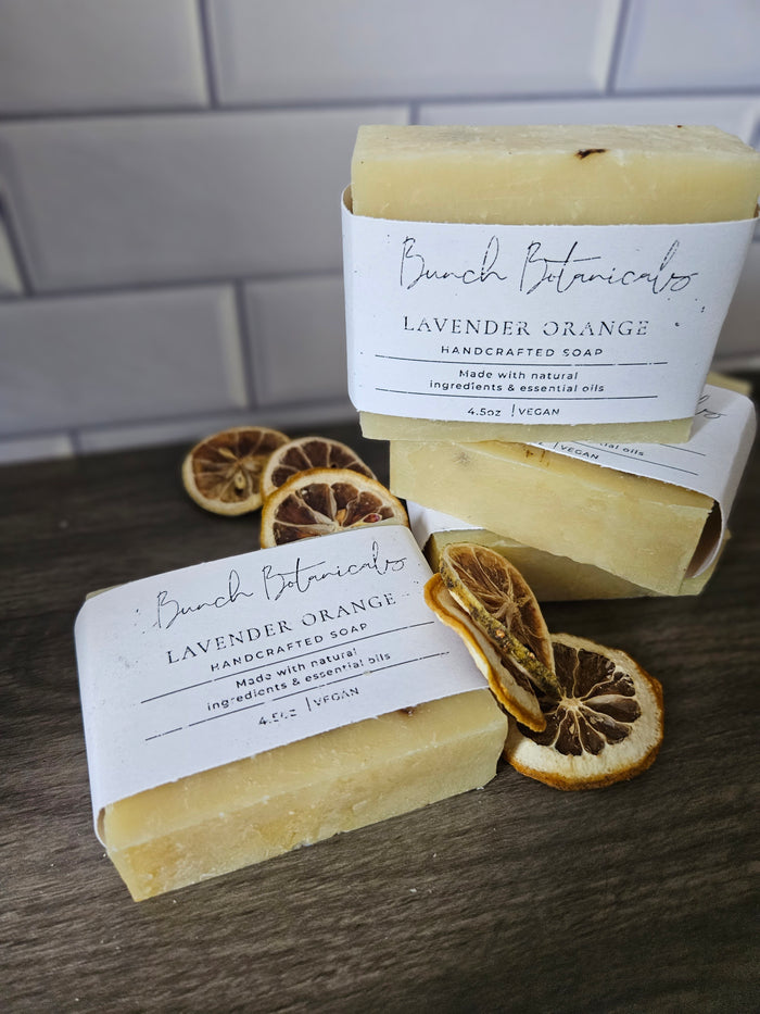 Lavender Orange Soap Bar