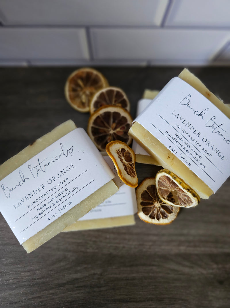 Lavender Orange Soap Bar