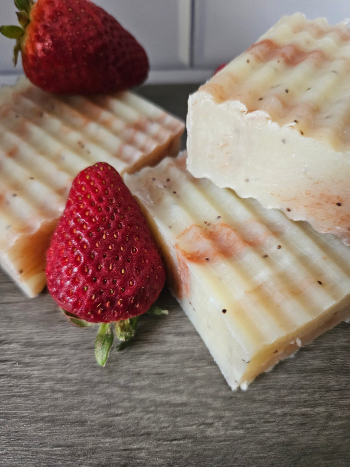 Sweet Strawberry Soap Bar