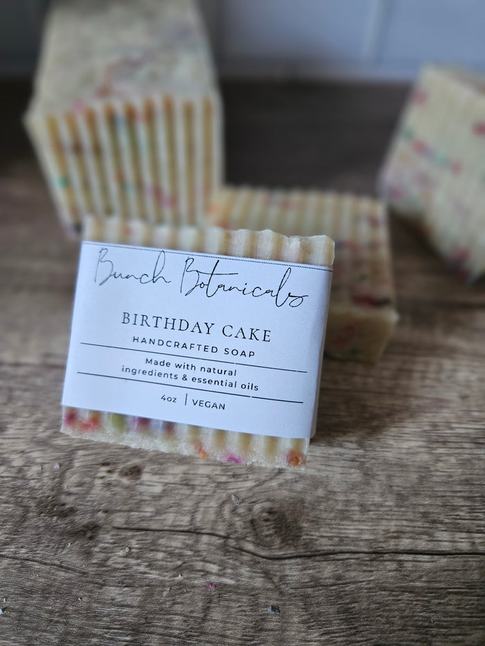 Birthday Cake Soap Bar