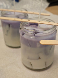 Lavender Latte Candle