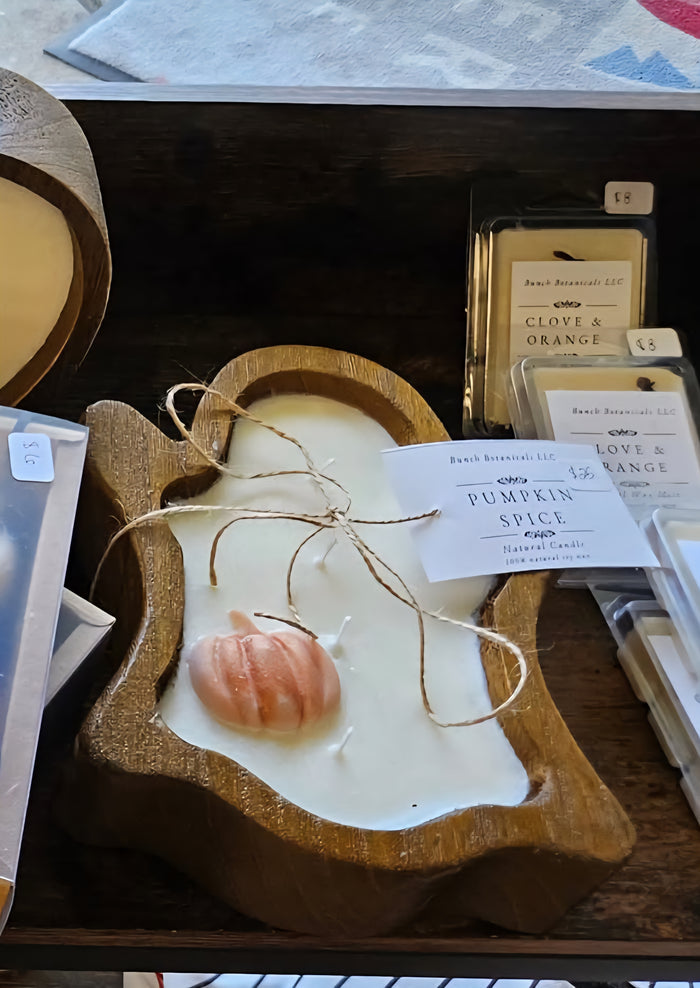 Cute Ghost Dough Bowl Candle